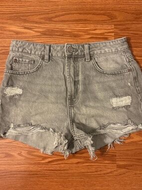 Primark Women's Grey Denim Shorts